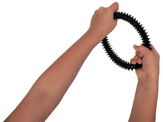 Noppring soft 14cm svart